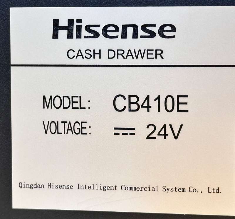 HISENSE Electronic Till Draw