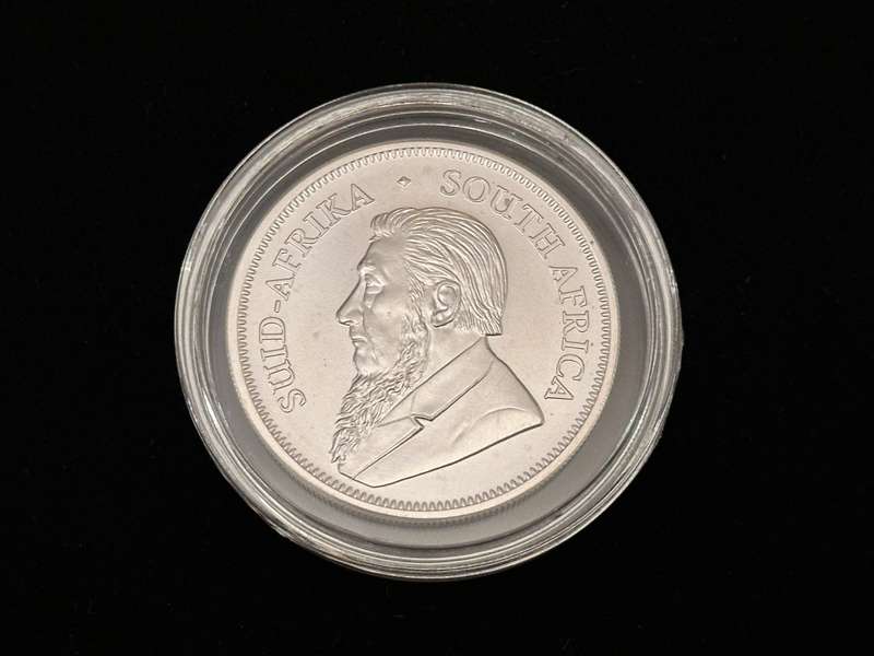 1x 2019 Silver KRUGERRAND in Capsule