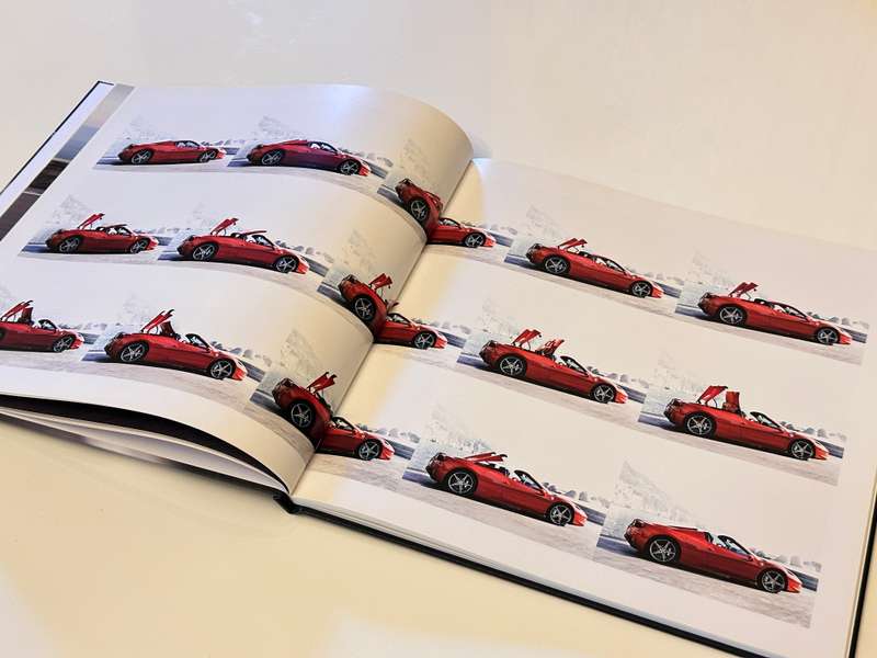 Official FERRARI Collectable book