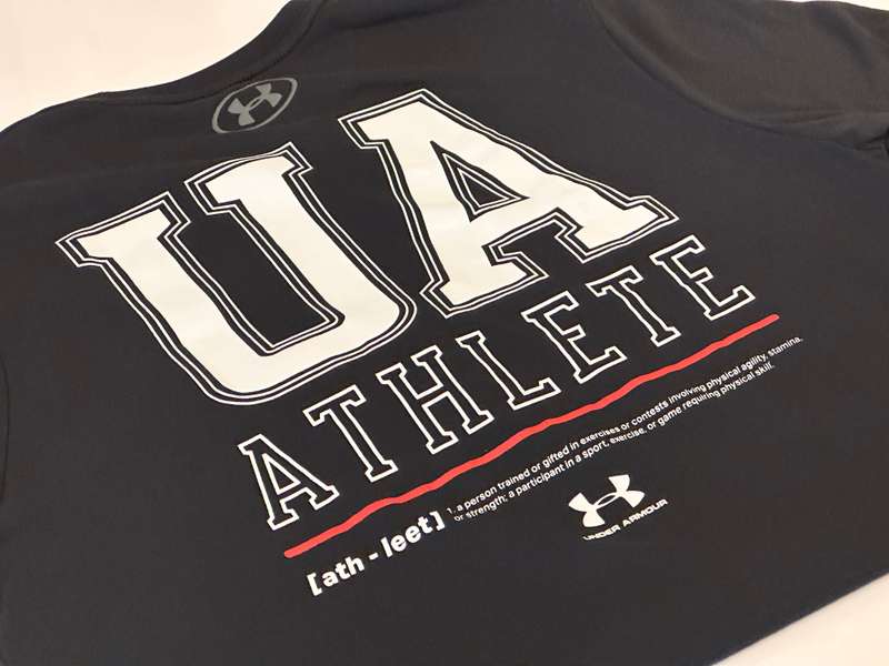 Original UNDER ARMOUR Mens UA Athlete Shirt