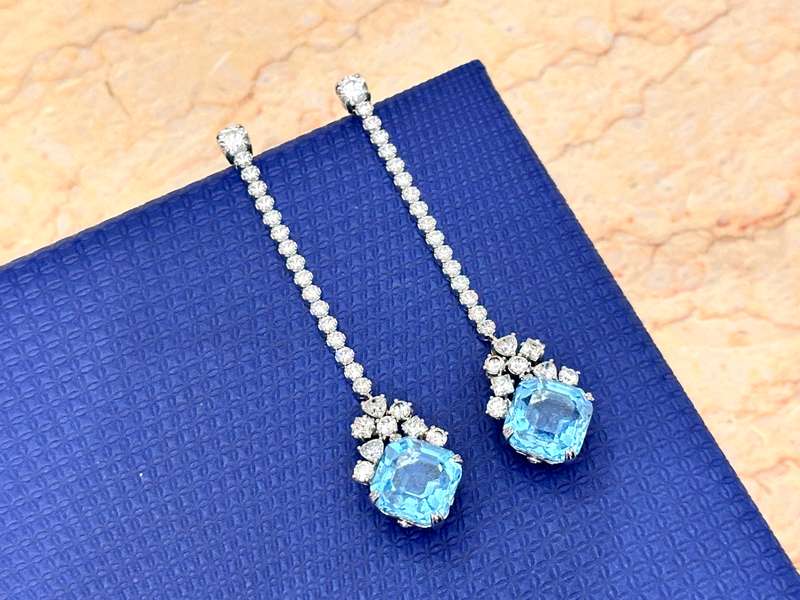 Swarovski statement earrings