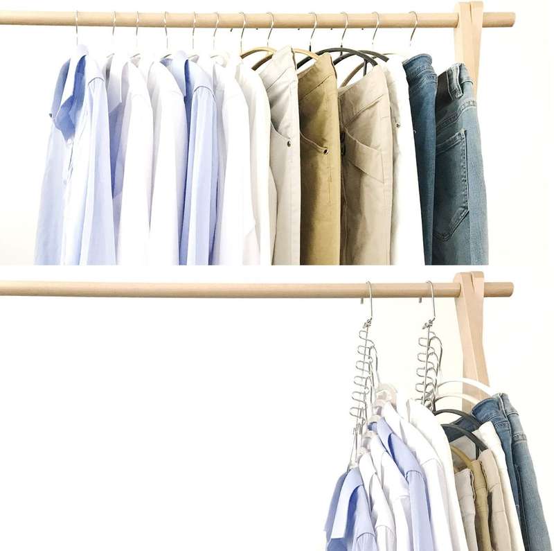 Complete Wardrobe Space Saving Hanging System
