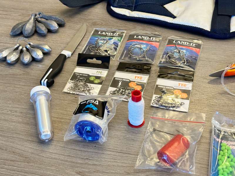 GREAT FISHING ALUTECNOS Harness & Tackle Combo