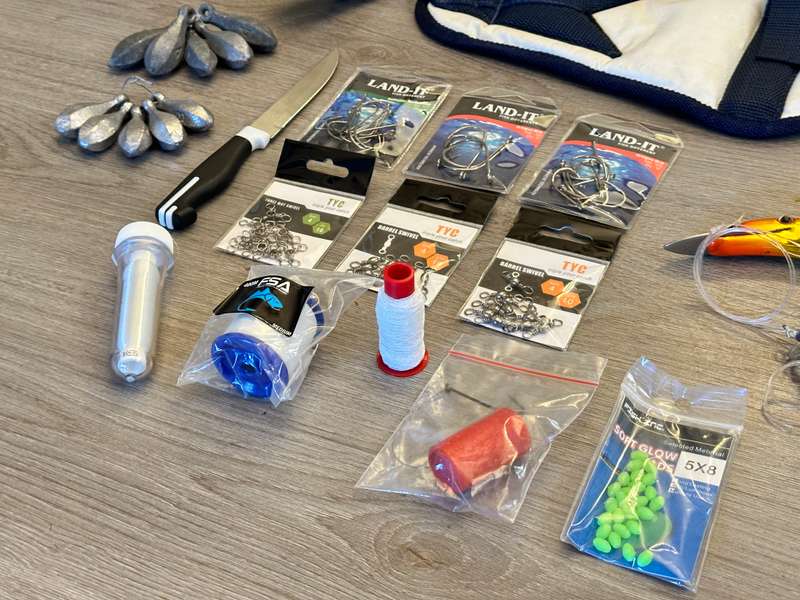 GREAT FISHING ALUTECNOS Harness & Tackle Combo