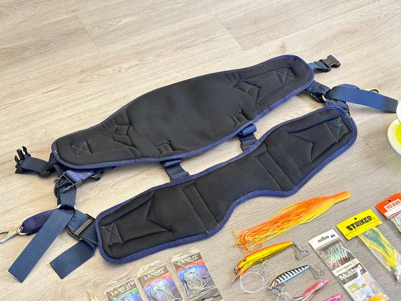 GREAT FISHING ALUTECNOS Harness & Tackle Combo