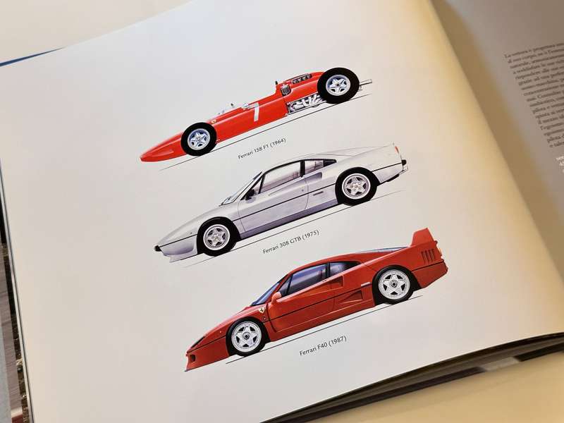 Official FERRARI Collectable book