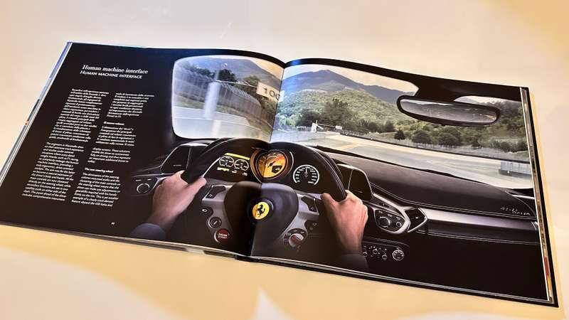 Official FERRARI Collectable book