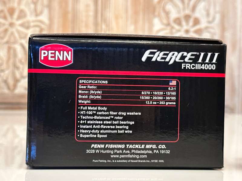 PENN Fierce III 4000 Fishing Reel