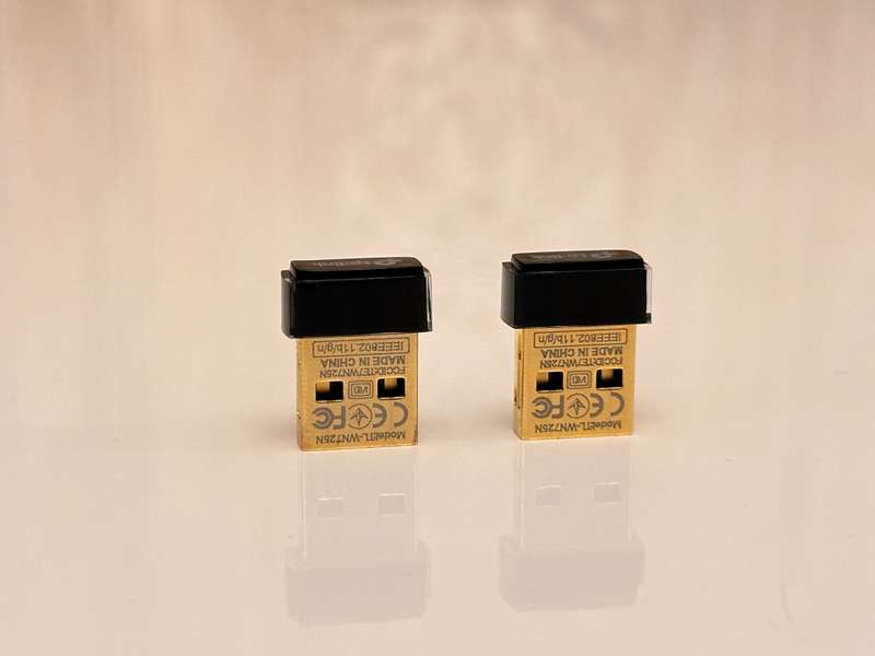 2x TP-LINK 150Mbps Wireless Nano USB Adapters