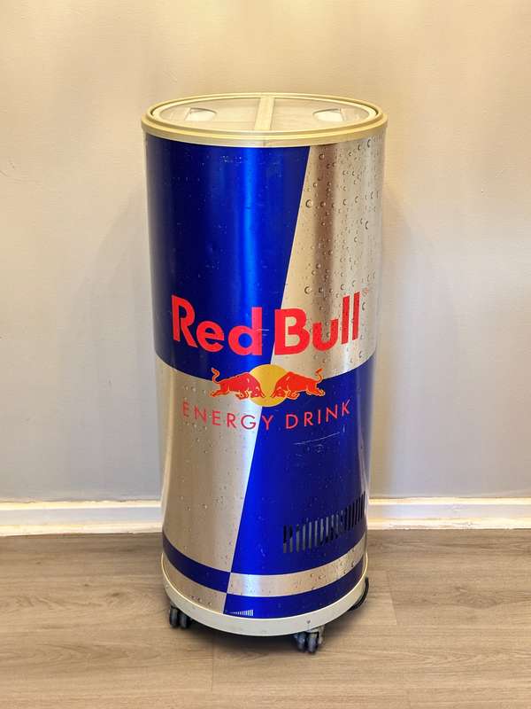 Iconic RED BULL Can Fridge