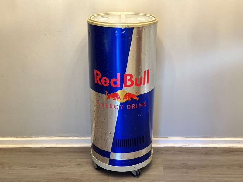 Iconic RED BULL Can Fridge