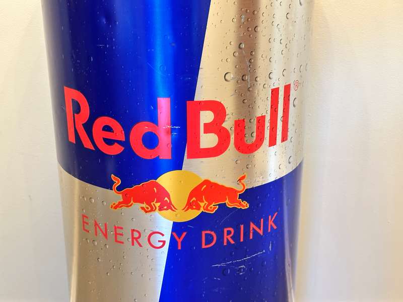 Iconic RED BULL Can Fridge