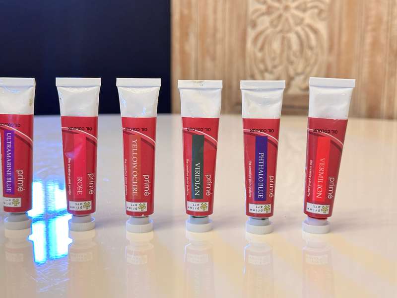 Art Oil Paint Selection