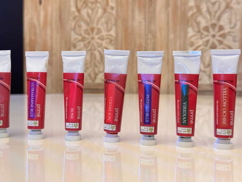 Art Oil Paint Selection