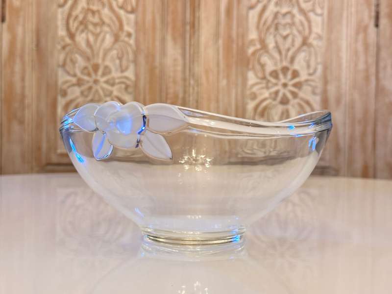 Exquisite Vintage Crystal Rose Statement Piece
