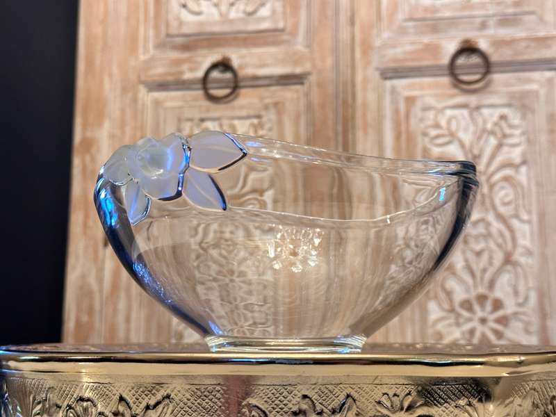 Exquisite Vintage Crystal Rose Statement Piece