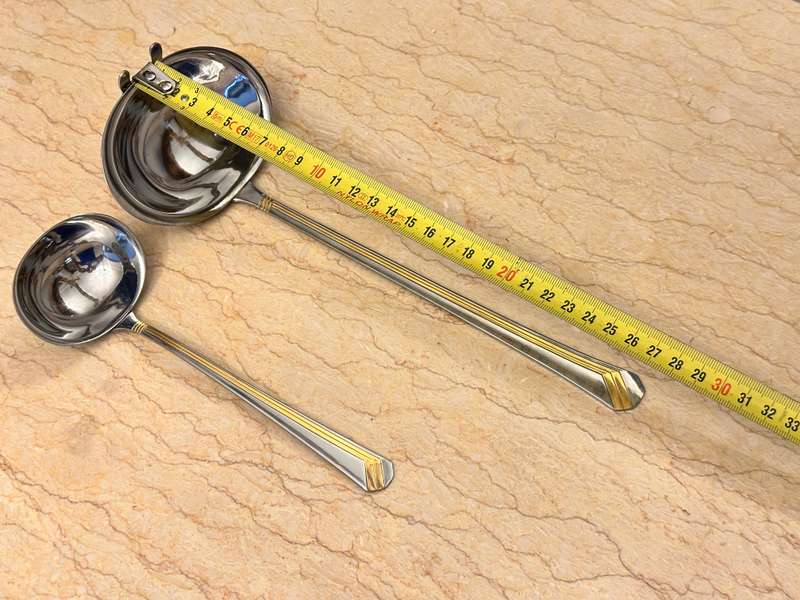 BESTECKE Exclusive Gold Plated Ladle Set