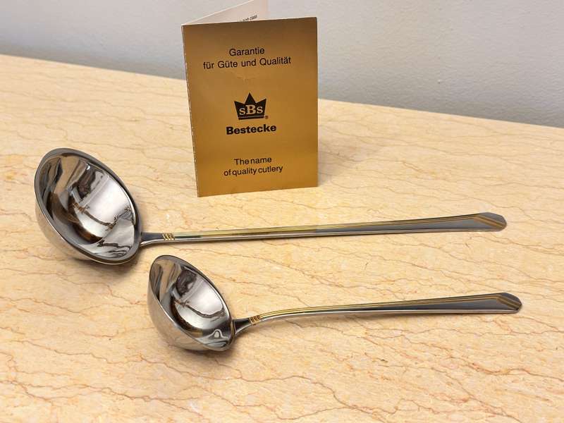 BESTECKE Exclusive Gold Plated Ladle Set