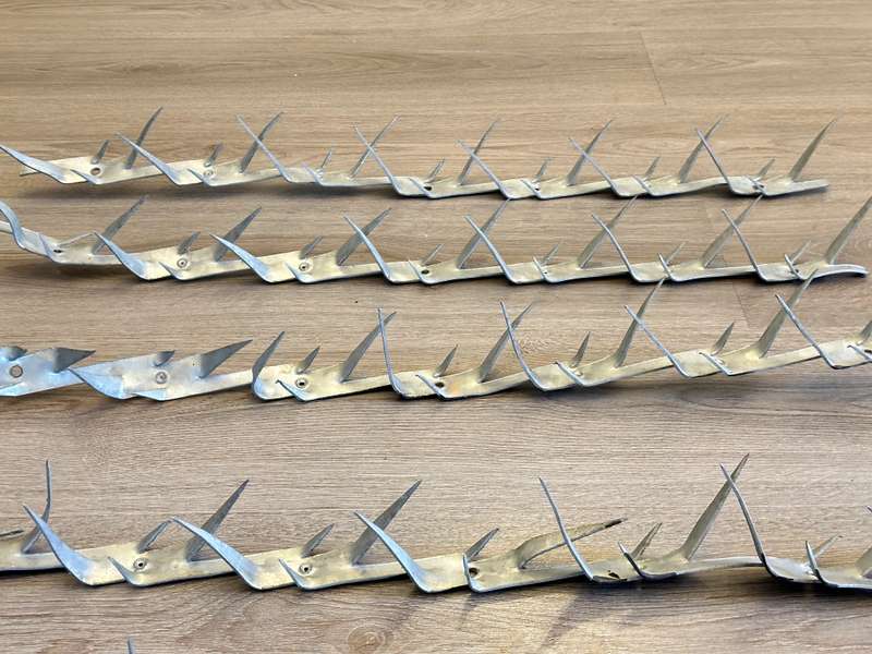 LOT OF - Galvanised Spike Strips