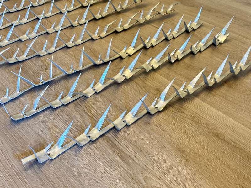LOT OF - Galvanised Spike Strips
