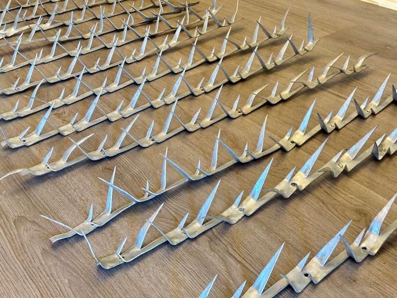 LOT OF - Galvanised Spike Strips