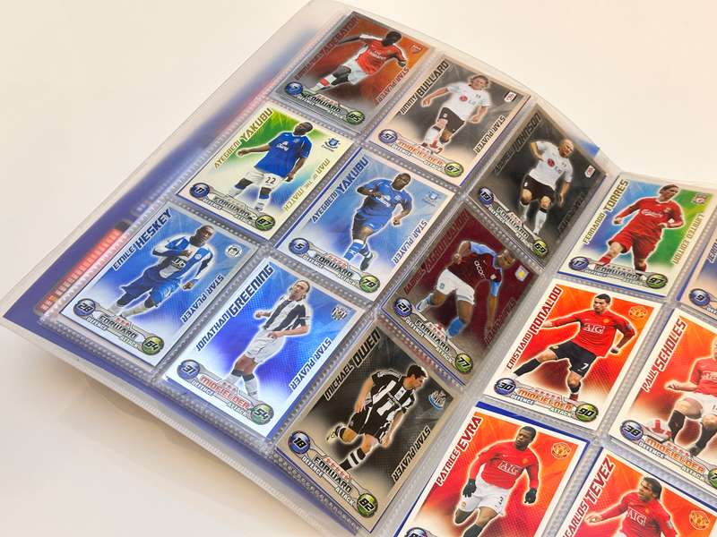 Match Attax Premier League 2008/2009 Collectors Binder with 327 Cards