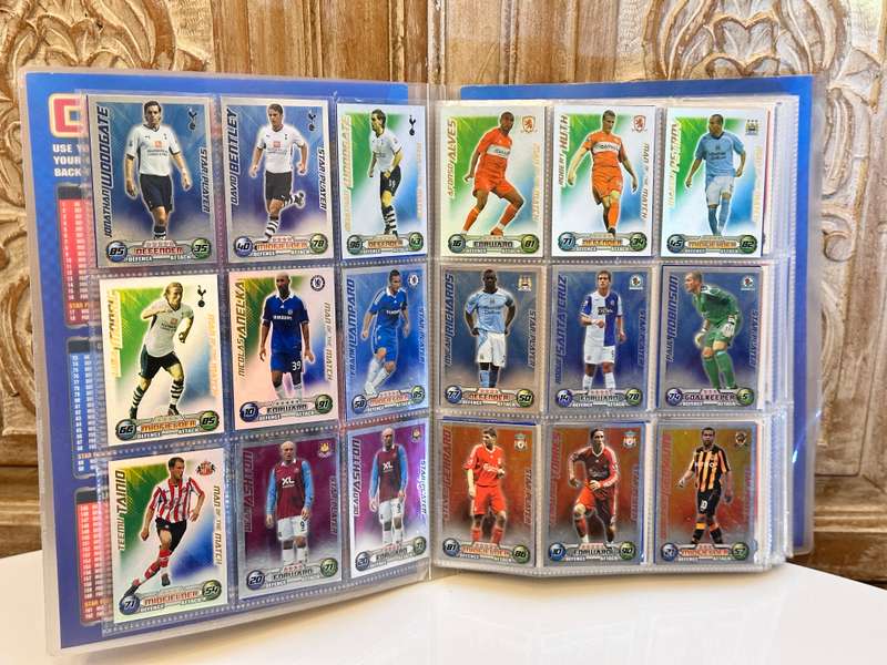 Match Attax Premier League 2008/2009 Collectors Binder with 327 Cards
