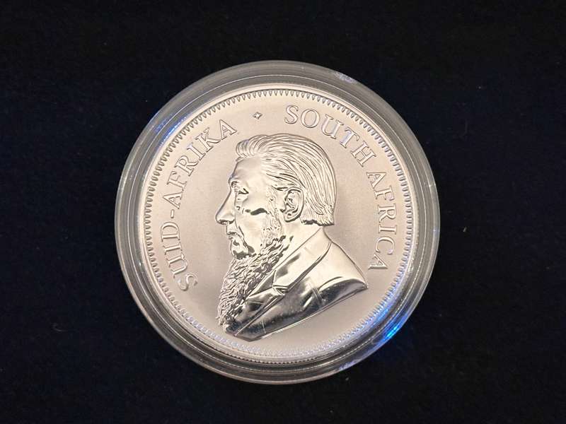2x 2017 1oz Fine Silver KRUGERRAND in Capsule with Certificate - Bid per coin