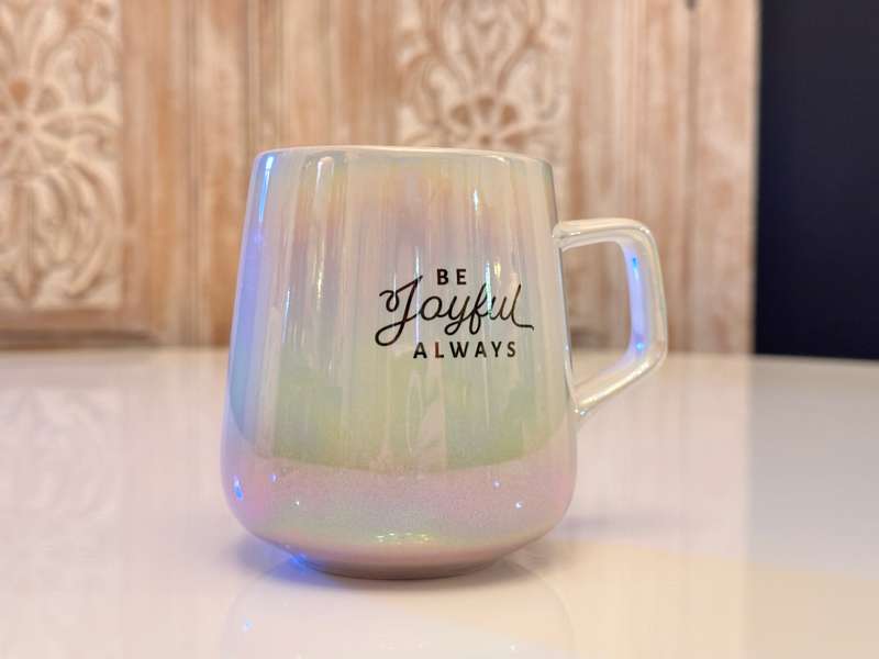 Beautiful Pearl Glaze Mug & Pen set
