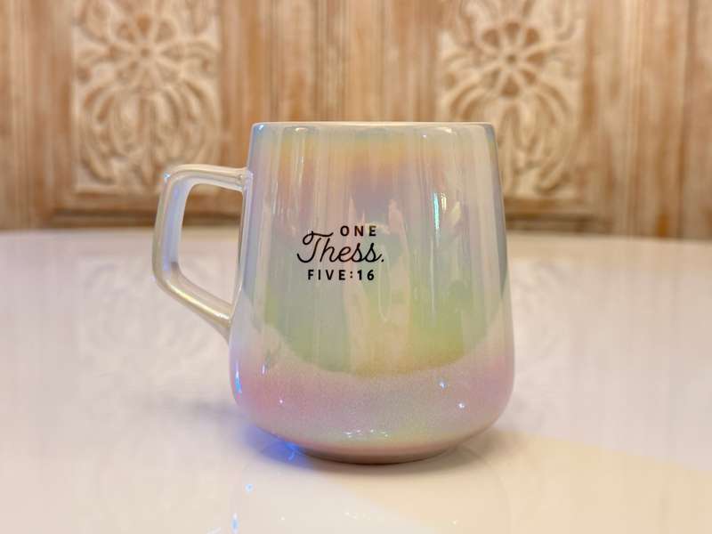 Beautiful Pearl Glaze Mug & Pen set