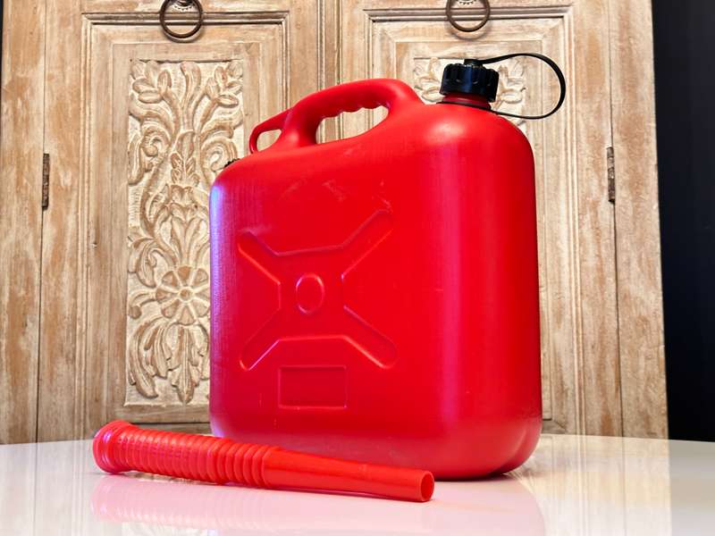 10L Jerry Can with Flexible Spout