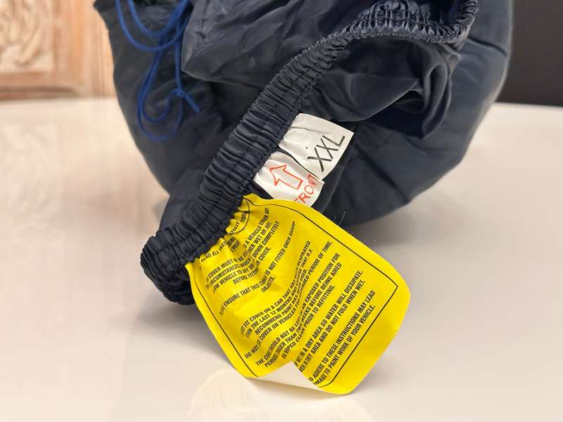Large Car Cover with Storage Bag