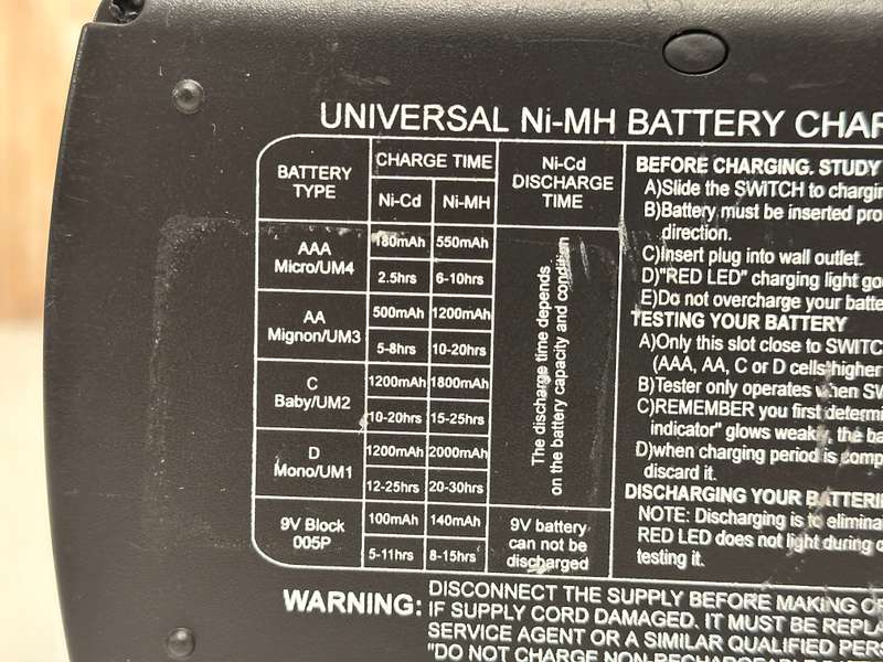 Universal Battery Charger