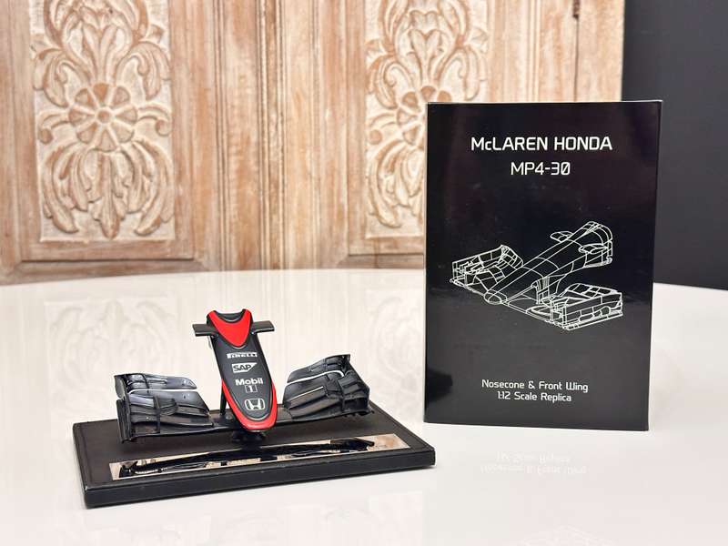 Official McLaren F1 Nose Cone & Front Wing 1/12 Scale Collectable