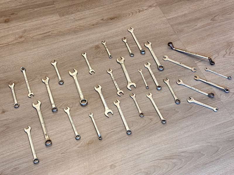 Huge Gedore & Chrome Vanadium Spanner Selection