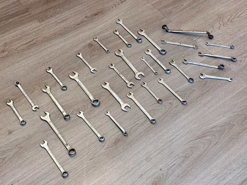 Huge Gedore & Chrome Vanadium Spanner Selection
