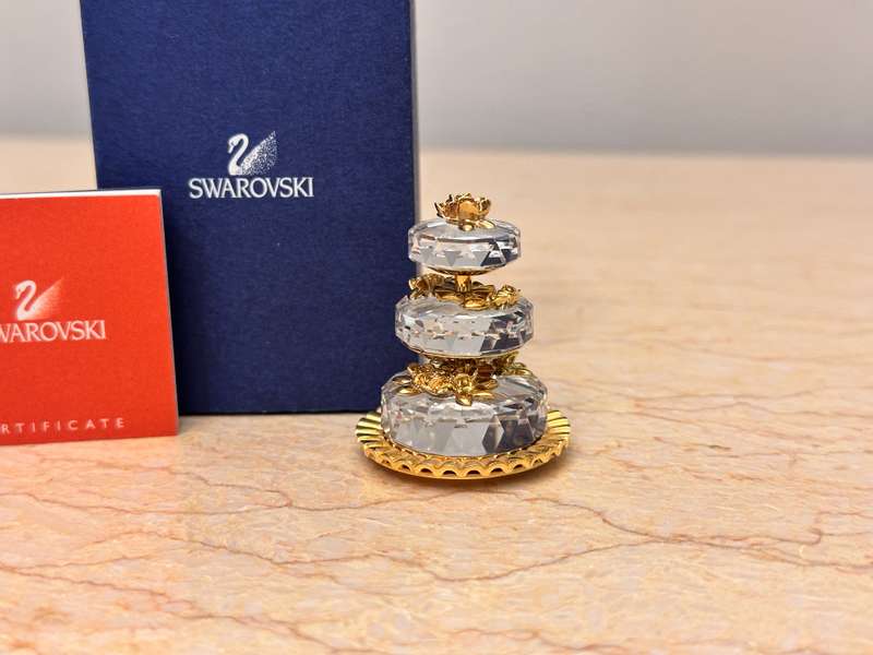 Beautiful SWAROVSKI Tier Cake Collectable - In Original Box