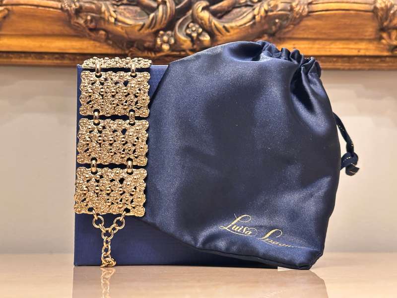 LUISA SPAGNOLI Showstopper Italian Bracelet - With Original Bag