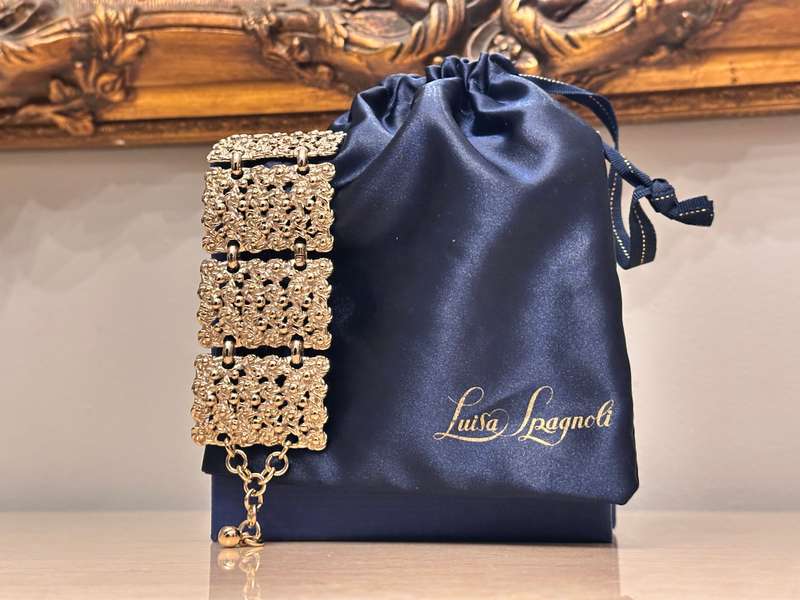 LUISA SPAGNOLI Showstopper Italian Bracelet - With Original Bag