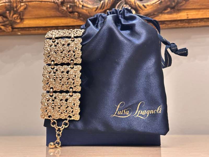 LUISA SPAGNOLI Showstopper Italian Bracelet - With Original Bag