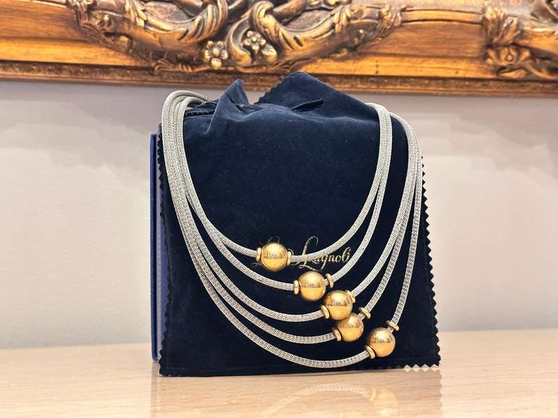 LUISA SPAGNOLI Showstopper Italian Necklace - With Original Bag
