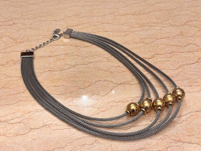 LUISA SPAGNOLI Showstopper Italian Necklace - With Original Bag