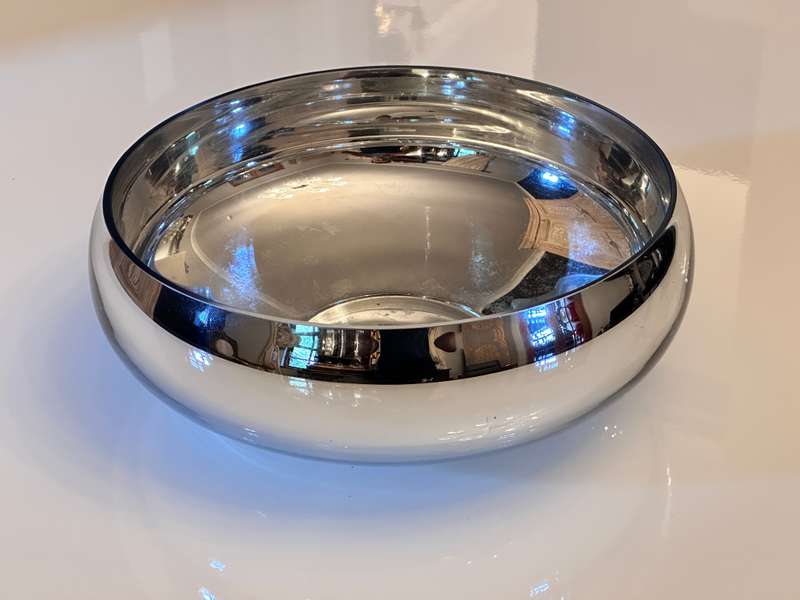 Exquisite Silver Glass Centre Piece