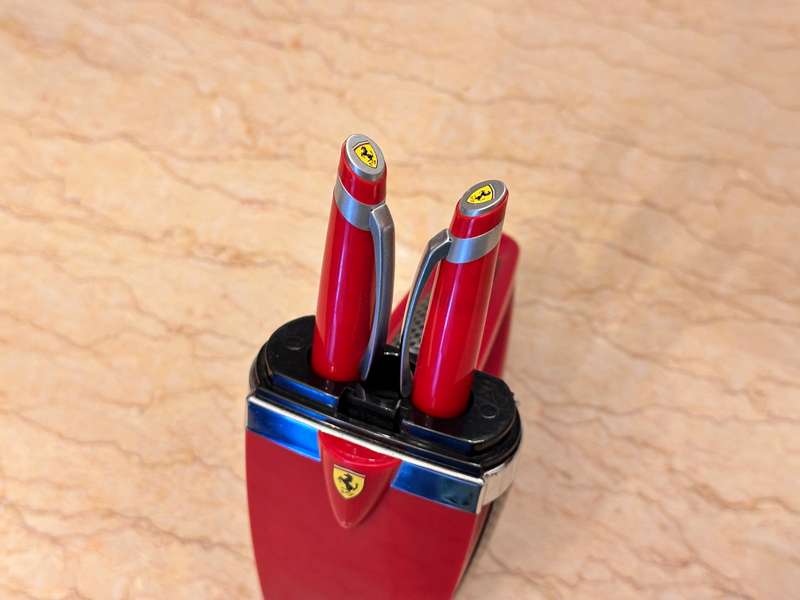 Official FERRARI Exclusive Pen Set in Original Case