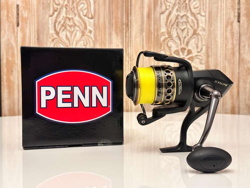 PENN Battle II 5000 Spinning Reel With Original Box