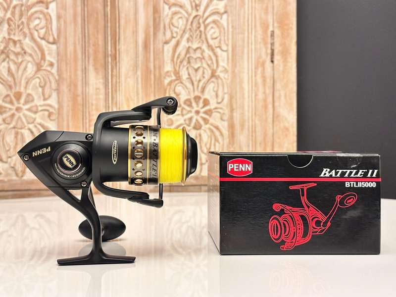 PENN Battle II 5000 Spinning Reel With Original Box