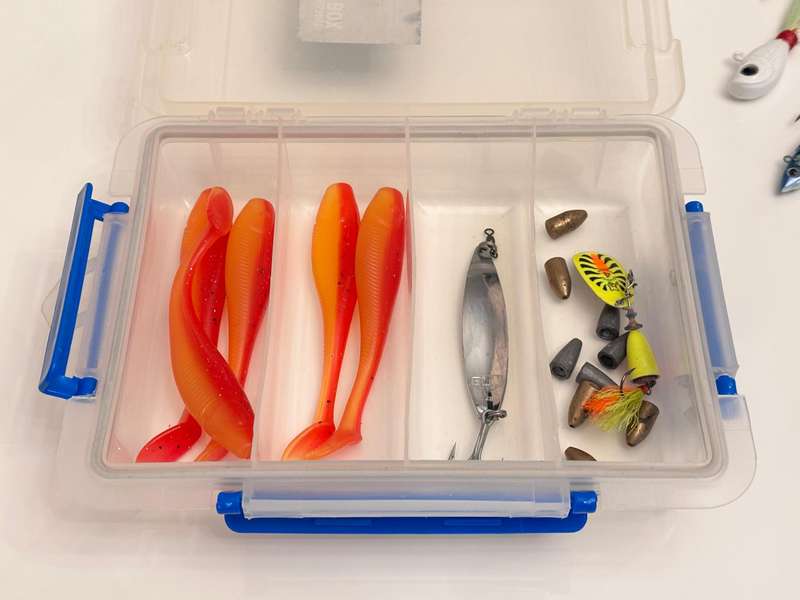 Huge Fishing Lure Selection with Jarvis Walker Lure Tackle Box