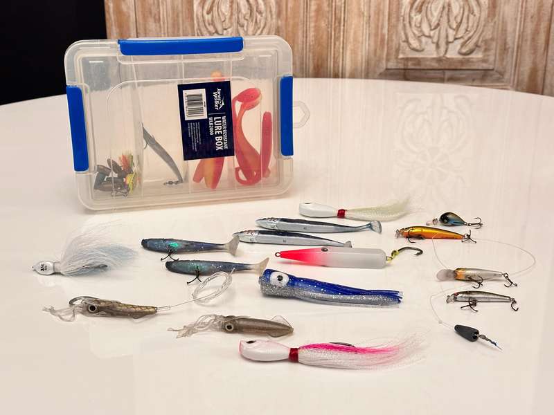 Huge Fishing Lure Selection with Jarvis Walker Lure Tackle Box