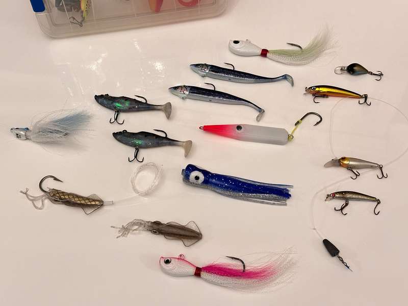 Huge Fishing Lure Selection with Jarvis Walker Lure Tackle Box