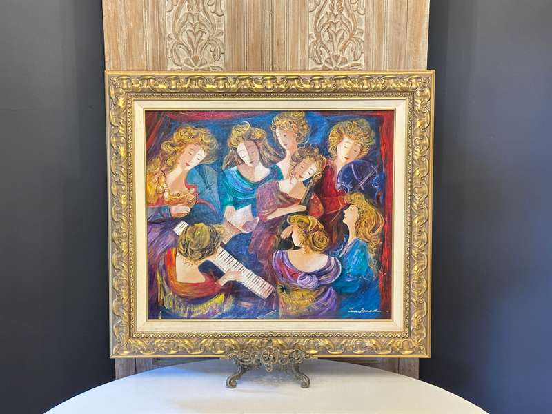 Original Large SUSAN BARNARD - Well Known SA Artist